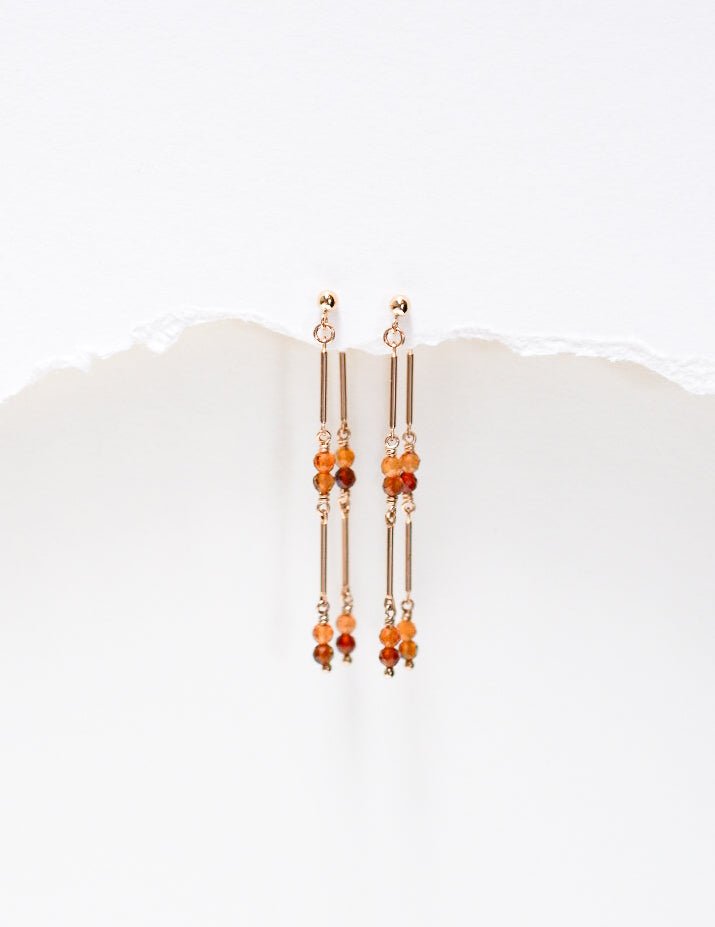 Cocodry x Niko & Clare Exclusive - Bamboo Vine Earrings - Inari Jewellery