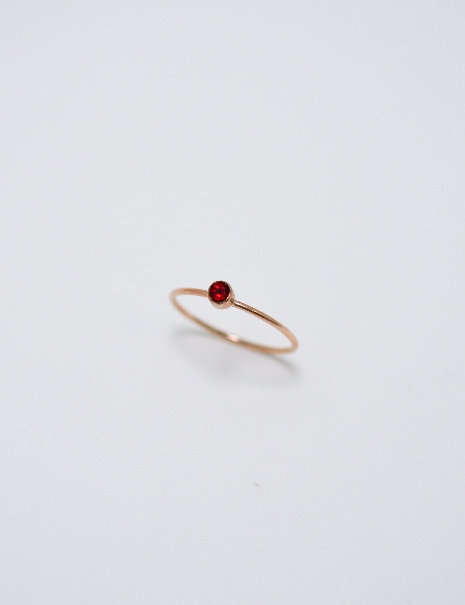 Gemstone Solitaire Ring - Inari Jewellery